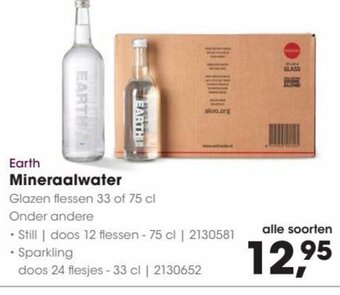 HANOS Earth Mineraalwater aanbieding