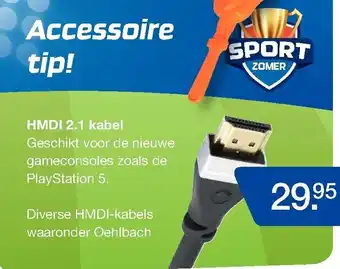 Electroworld HDMI 2.1 kabel aanbieding