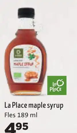 Jumbo La Place maple syrup aanbieding