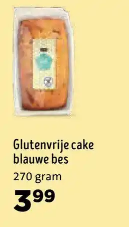 Jumbo Glutenvrije cake blauwe bes aanbieding