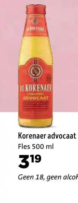 Jumbo Korenaer advocaat aanbieding