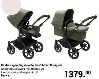 Van Asten BabySuperstore Kinderwagen Bugaboo Donkey5 Mono Complete aanbieding