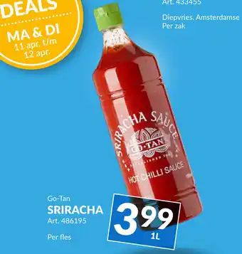 Meledi Sriracha 1L aanbieding