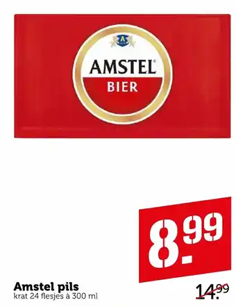 Coop Amstel pils 24*300ml aanbieding