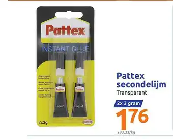 Action Pattex Secondelijm aanbieding