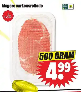 Dirk Magere Varkensrollade aanbieding