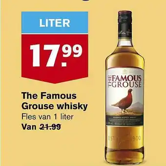 Hoogvliet The Famous Grouse Whisky aanbieding