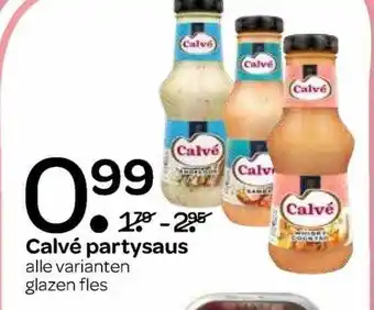 Spar Calvé Partysaus aanbieding