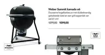 Tuincentrum Osdorp Weber Summit Kamado E6 aanbieding