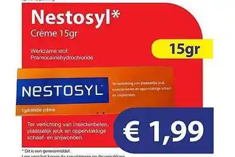 Die Grenze Nestosyl Crème 15gr aanbieding