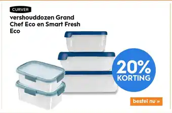 Blokker Vershouddozen Grand Chef Eco en Smart Fresh Eco aanbieding