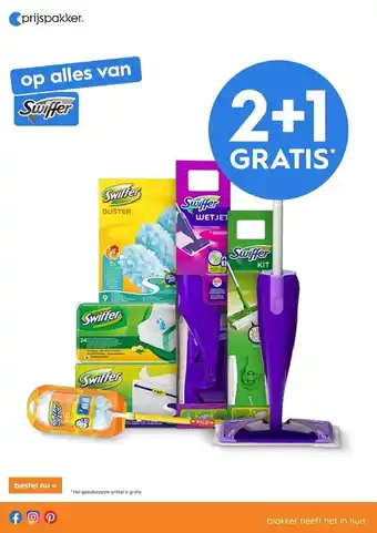 Blokker Op alle Swiffer aanbieding