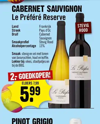 Dirck 3 Cabernet Sauvignon aanbieding
