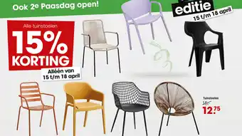 Kwantum Tuinstoelen aanbieding