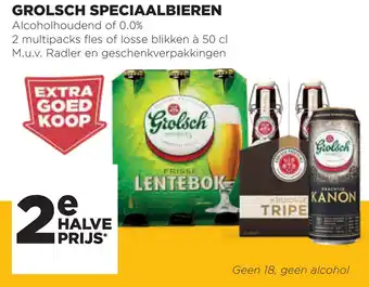 Jumbo GROLSCH SPECIAALBIEREN aanbieding