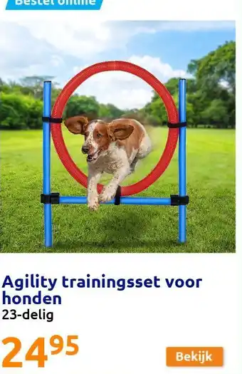 Action Agility trainingsset voor honden aanbieding