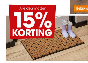 Kwantum Deurmatten aanbieding