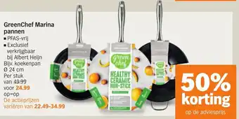 Albert Heijn GreenChef Marina pannen aanbieding