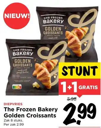 Vomar Voordeelmarkt The Frozen Bakery Golden Croissants aanbieding