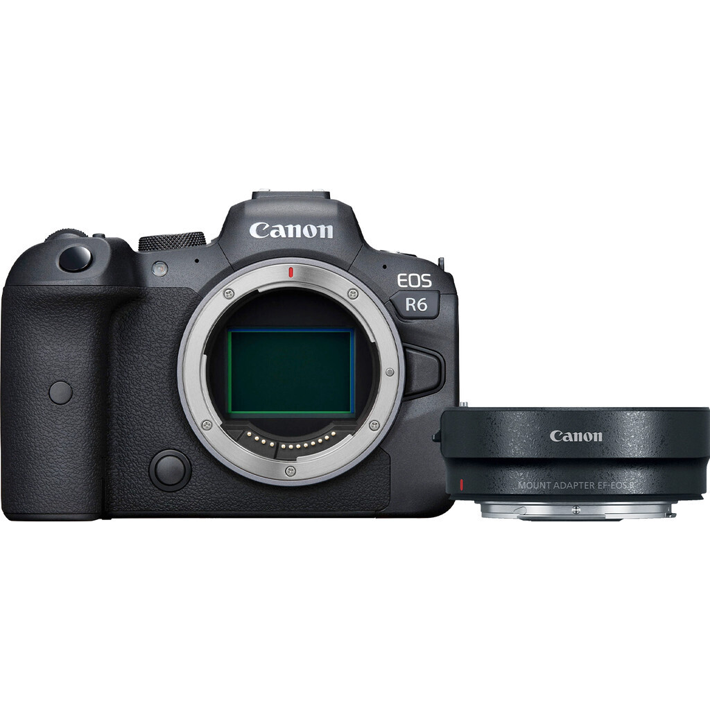 Coolblue Canon EOS R6 Body + EF-EOS R Adapter aanbieding