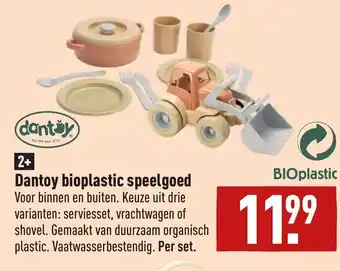 ALDI Dantoy bioplastic speelgoed aanbieding