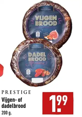 ALDI Vijgen- of dadelbrood 200g aanbieding