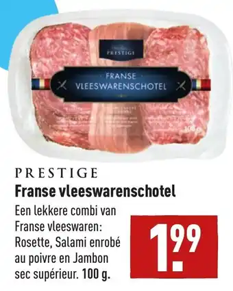 ALDI Franse vleeswarenschotel 100g aanbieding