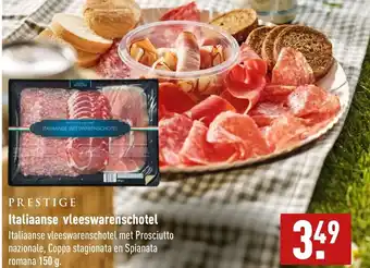 ALDI Italiaanse vleeswarenschotel 150g aanbieding