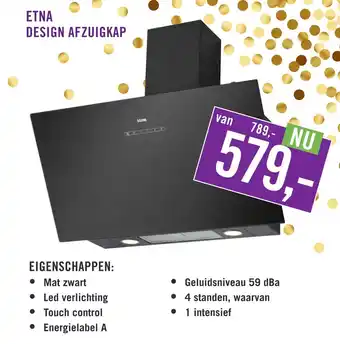 Keukendepot Etna Design Afzuigkap aanbieding