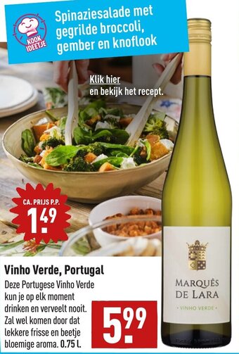 ALDI Vinho verde, portugal aanbieding