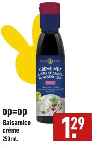 ALDI Balsamico creme 250ml aanbieding