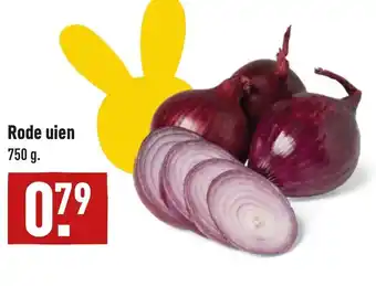 ALDI Rode uien 750g aanbieding