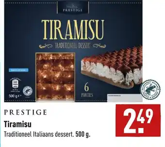 ALDI Tiramisu 500g aanbieding