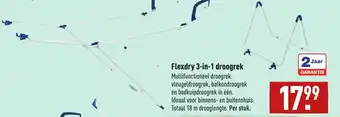 ALDI Flexdry 3-in droogrek aanbieding