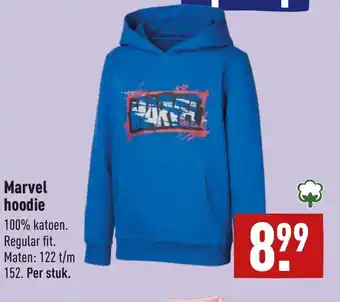 ALDI Marvel hoodie aanbieding