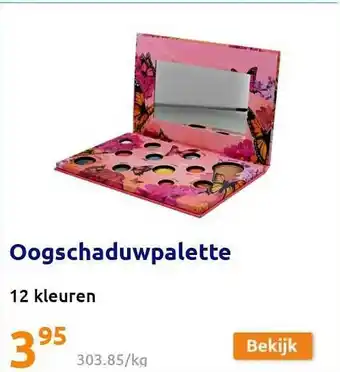 Action Oogschaduwpalette aanbieding