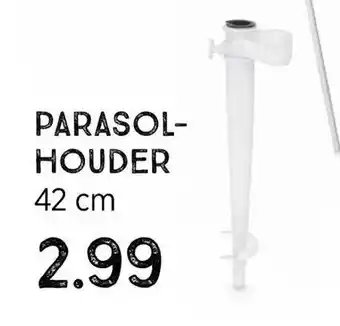 Xenos Parasolhouder 42cm aanbieding