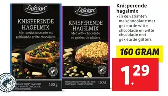 Lidl Knisperende hagelmix 160g aanbieding