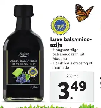 Lidl Luxe balsamico-azijn 250ml aanbieding