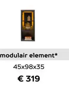 Henders & Hazel Modulair element aanbieding