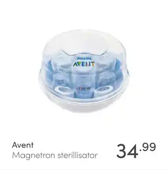 Baby & Tiener Avent Magnetron sterillisator aanbieding