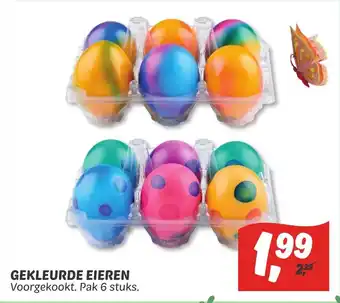 Dekamarkt Gekleurde eieren aanbieding