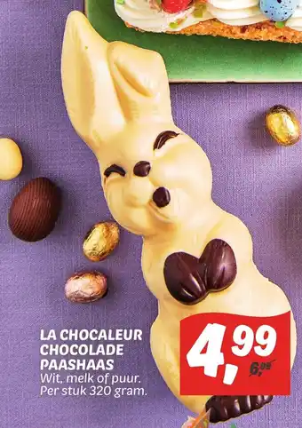 Dekamarkt La chocaleur chocolade paashaas aanbieding