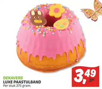 Dekamarkt Dekavers luxe paastulband 375g aanbieding