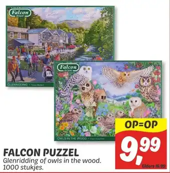 Dekamarkt Falcon puzzel aanbieding