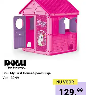 Van Asten BabySuperstore Dolu My First House Speelhuisje aanbieding