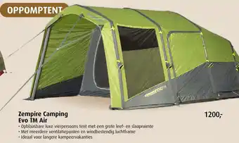 De Wit Schijndel Zempire Camping Evo TM Air aanbieding