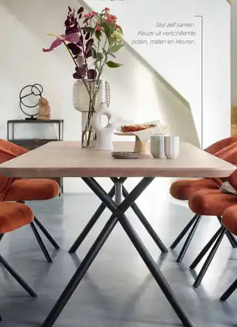 IN.HOUSE Eettafel pantila aanbieding