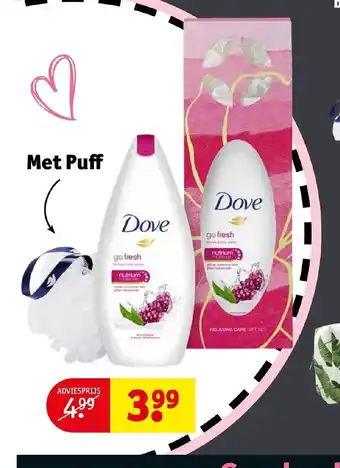 Kruidvat Dove go fresh revive body wash aanbieding