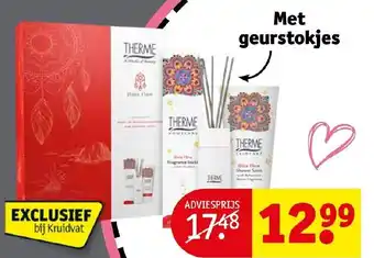 Kruidvat Therme Geurstokjes aanbieding